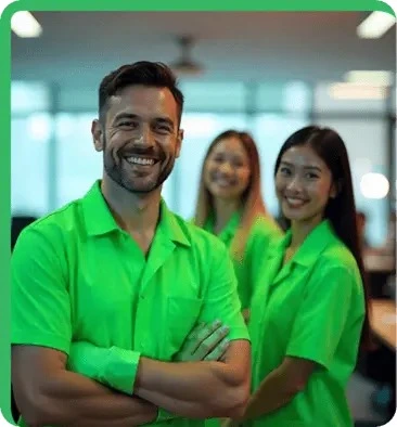 our cleaning team